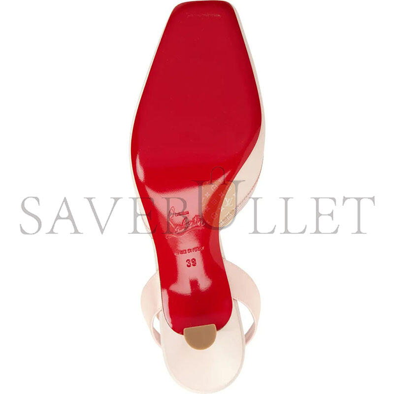 CHRISTIAN LOUBOUTIN CASSIA LACE UP PUMPS IN PINK 